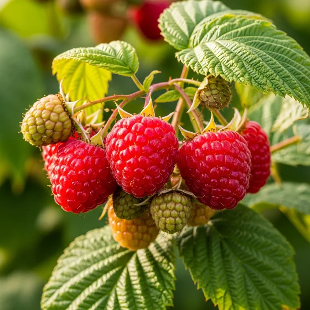 3 Glen Prosen Raspberry Plants | 3L Pots – Woven Wood