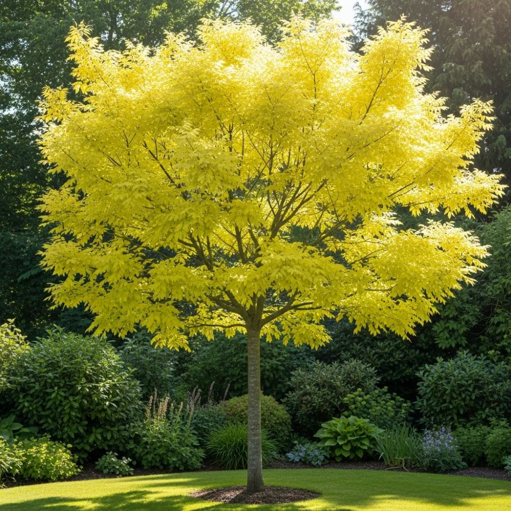 6ft Half-Standard 'Frisia' Golden False Acacia Tree | Mature Bare Root | 6/8cm Girth