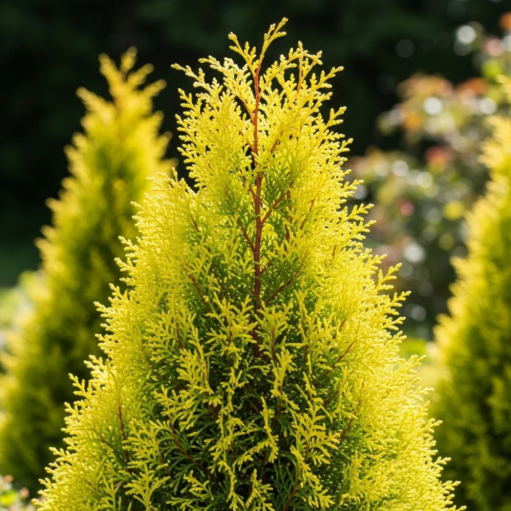 3ft Golden Leyland Cypress Tree | Cupressocyparis leylandii 'Castlewellan Gold' | 3L Pot