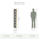 Grey Painted Lattice #0.3m