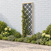 Grey Painted Lattice #0.6m