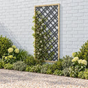Grey Painted Lattice #0.9m