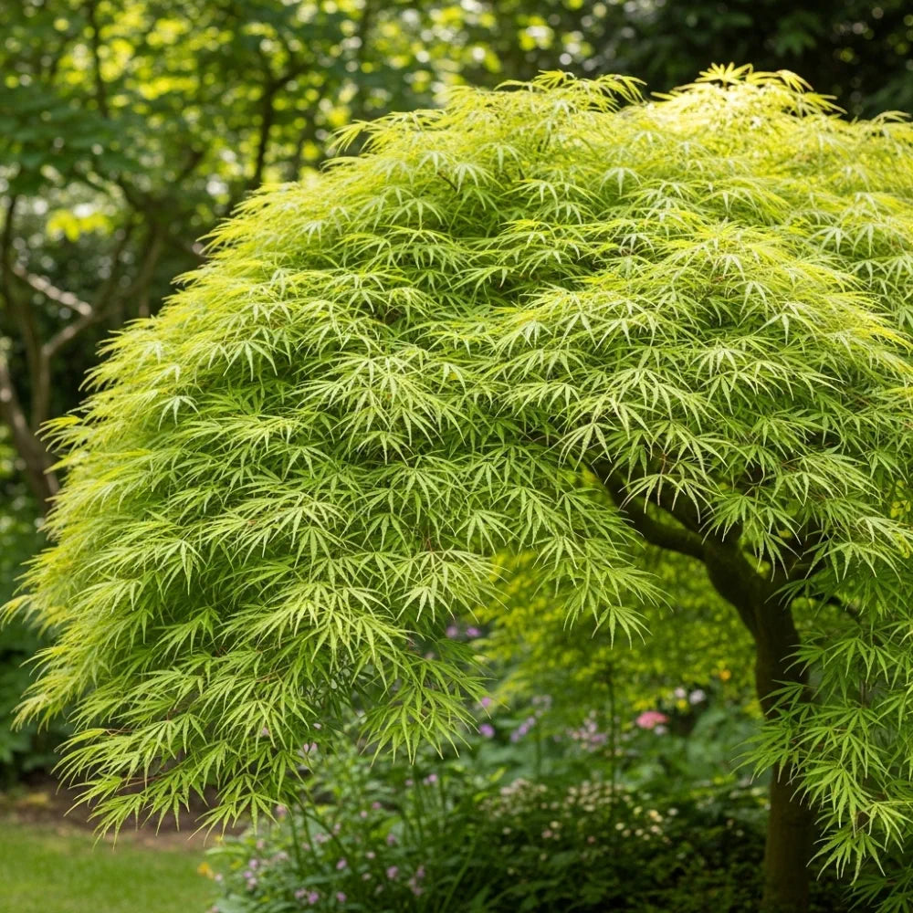 4ft Green Weeping Japanese Maple Tree | Acer palmatum 'Dissectum' | 7.5L Pot