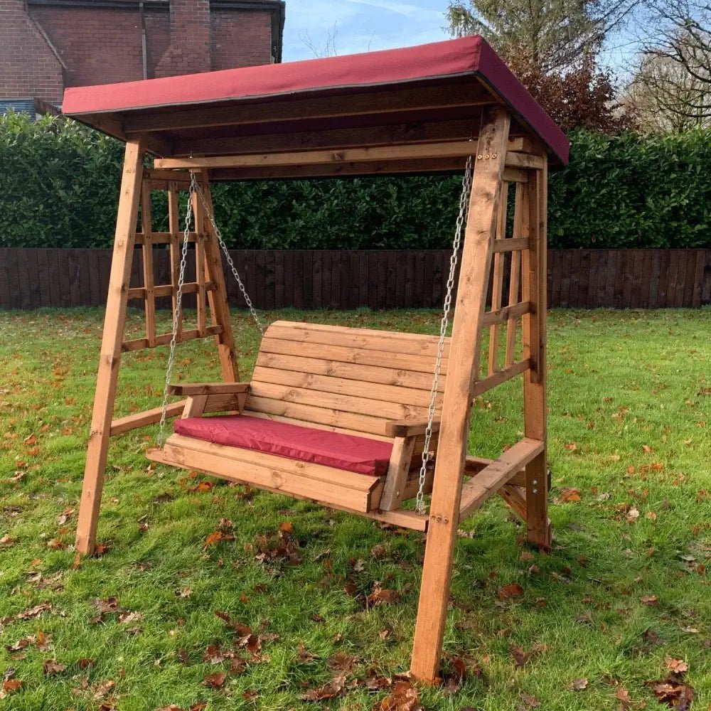 grey swing set Patio swing seat swing seat Woven Wood