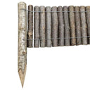 Add a touch of rustic charm to your raised beds with this woven Hazel Garden Border, perfect for cottage gardens.