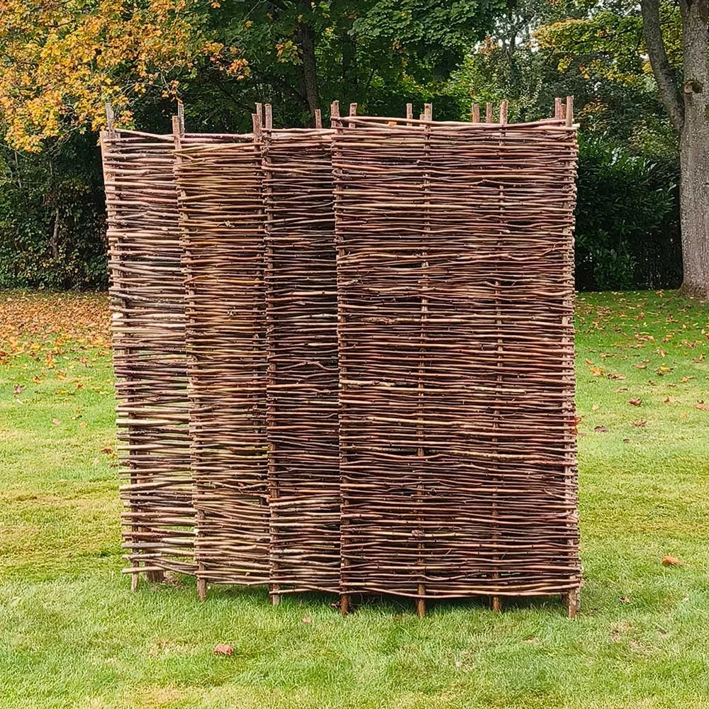 Hazel Hurdle Fence Panel Premium Weave