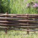 15cm Hazel Hurdle Lawn Edging