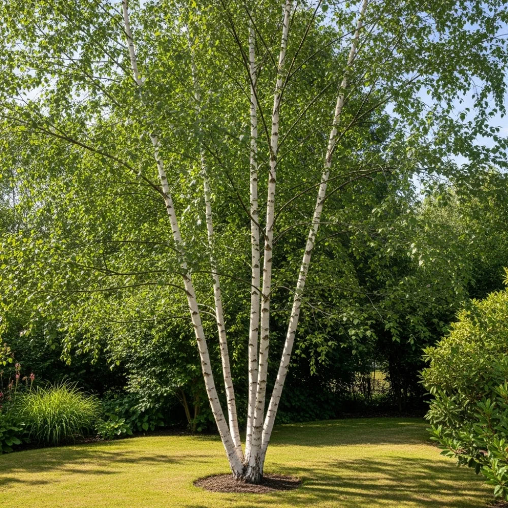 10ft Himalayan Birch Tree | Mature Betula Utilis 'Jacquemontii' | 10L Pot | 2 Years Old