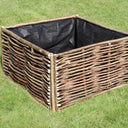 Raised Bed Hazel Planters by Woven Wood