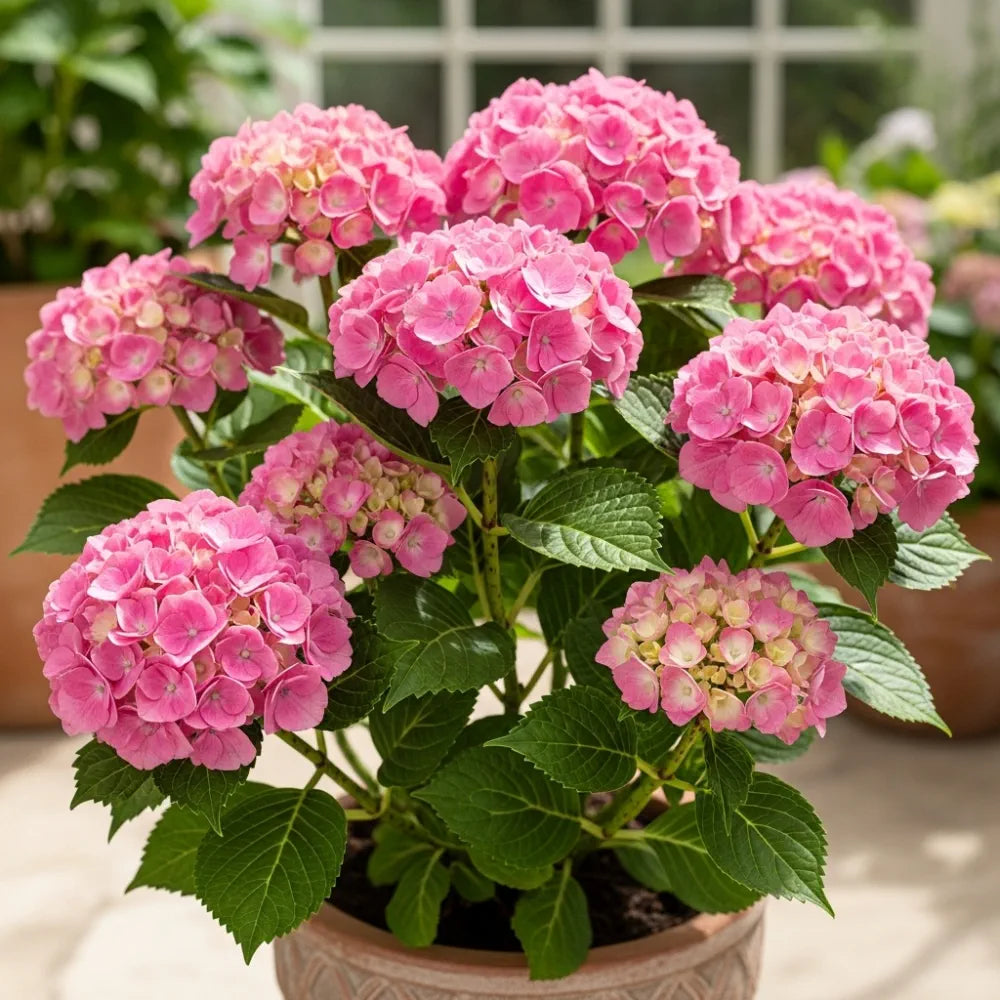 2.5ft Hydrangea macrophylla 'Little Pink' | 7.5L Pot