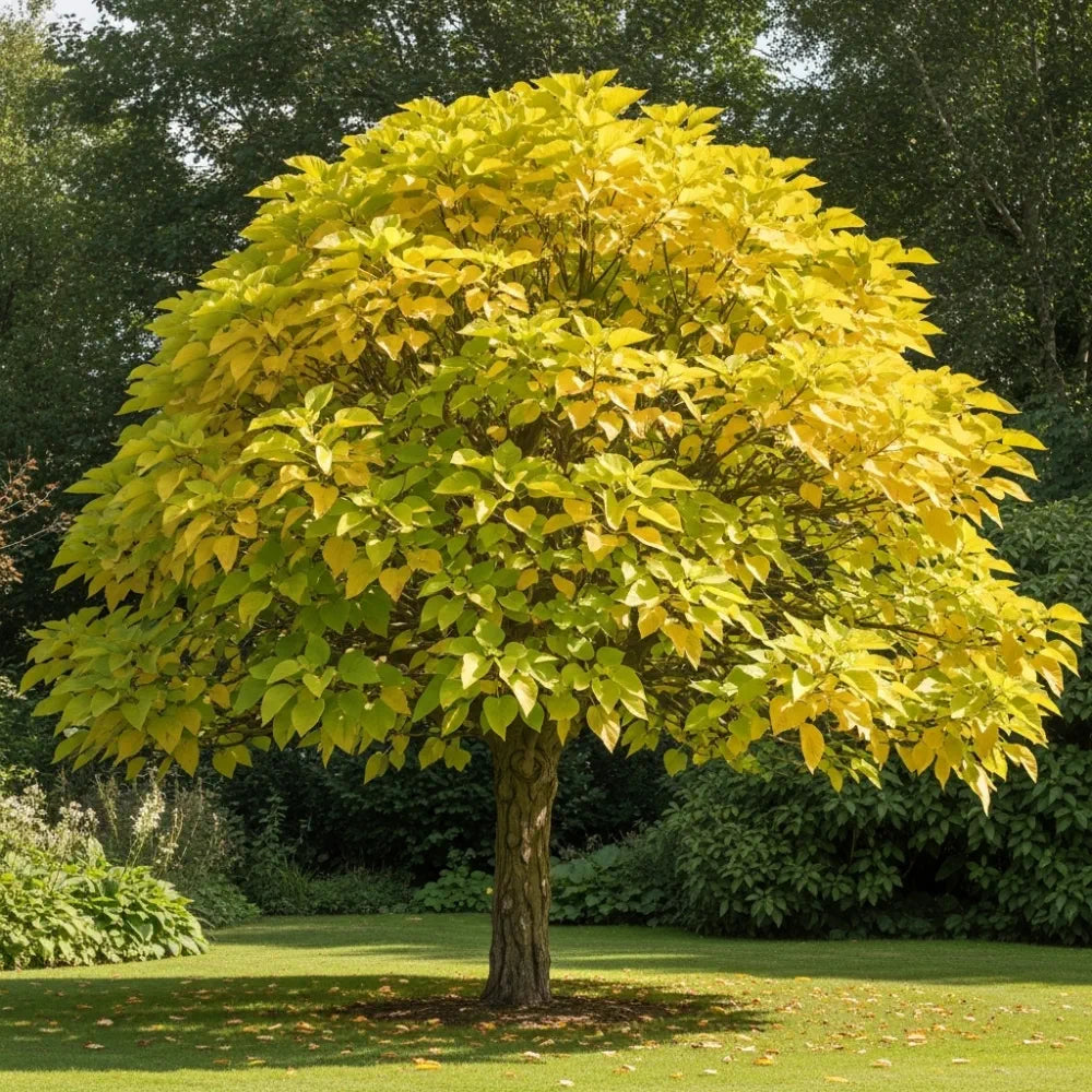 Catalpa Bignonioides Aurea | Golden Indian Bean Tree | 60-90cm Plant in 5L Pot