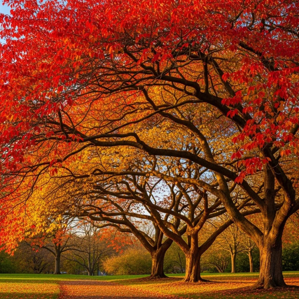 5ft Japanese Cherry Blossom Tree | Prunus serrulata 'Kanzan' | Bare Root | 2 Years Old
