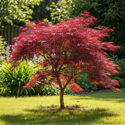 5ft Japanese Maple Tree | Acer palmatum 'Bloodgood' | 12L Pot