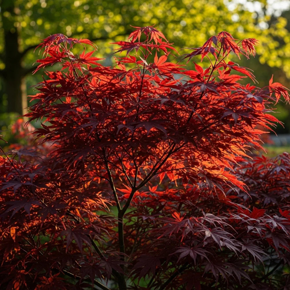 4ft Japanese Maple Tree | Acer palmatum 'Bloodgood' | 7.5L Pot