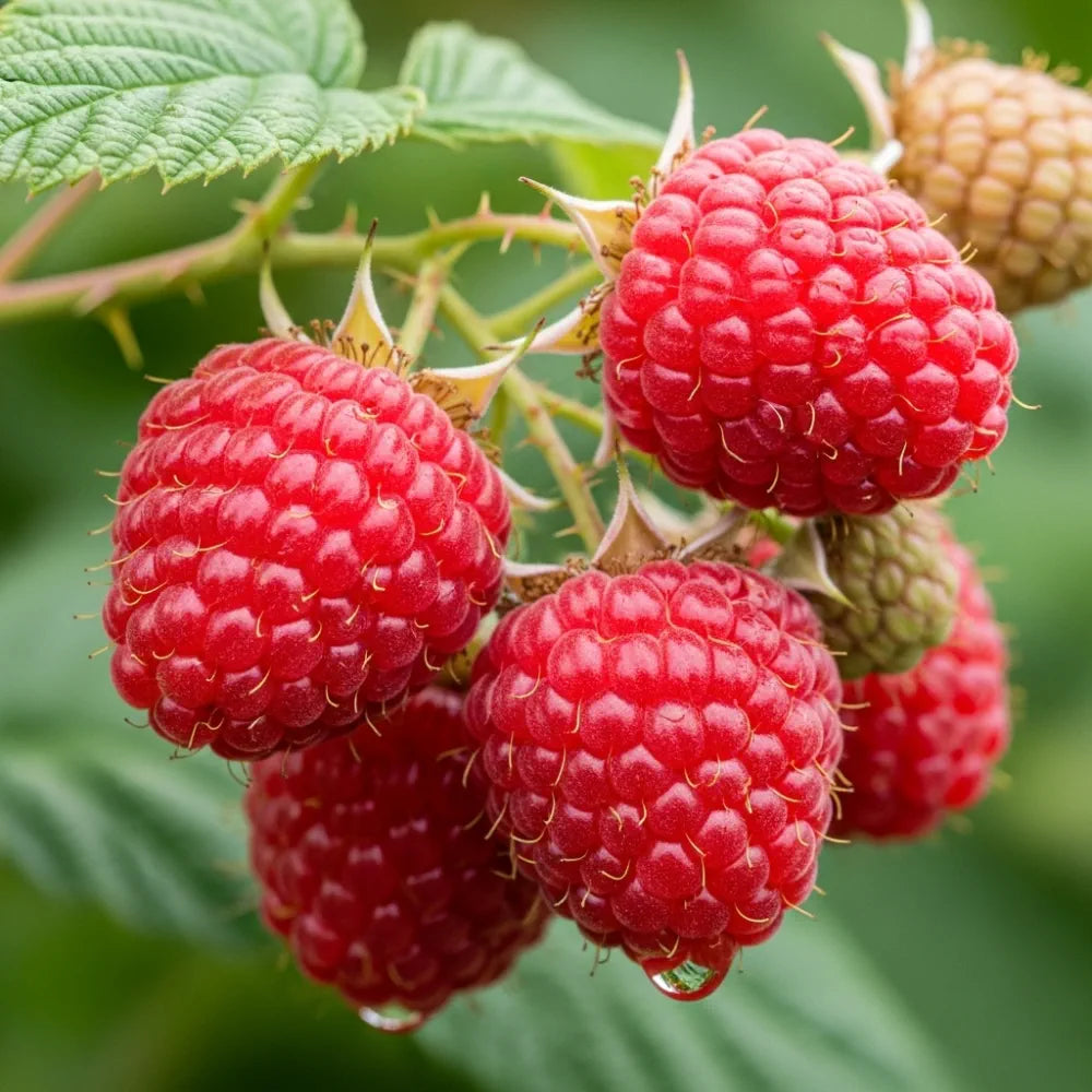 Jim Bean Raspberry 5 'Joan J' Raspberry Canes – Woven Wood
