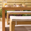 Kyoto 4 Seat Dining Set With Cushions