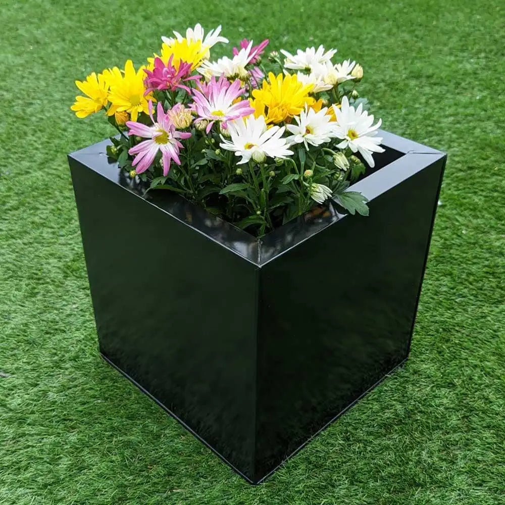 large flower pot window box flower pot container woven wood bacd