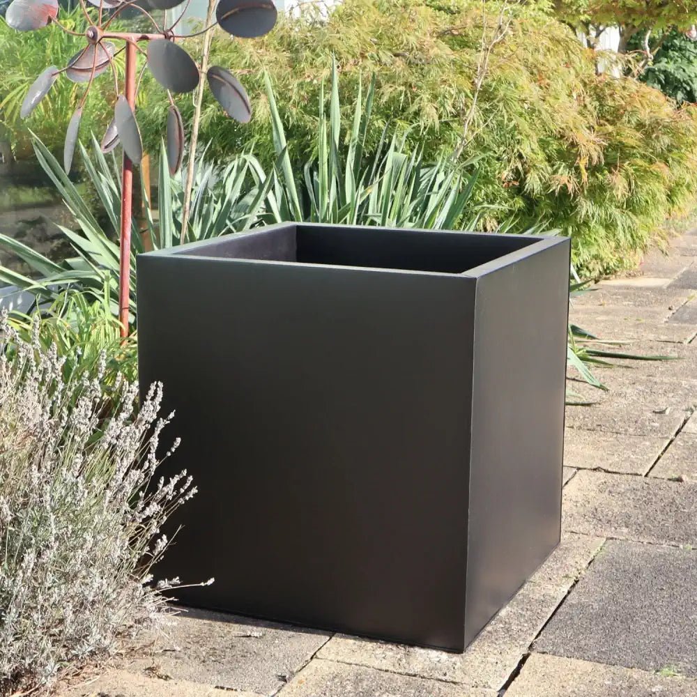 Transform your space with the clean lines of large square planters.