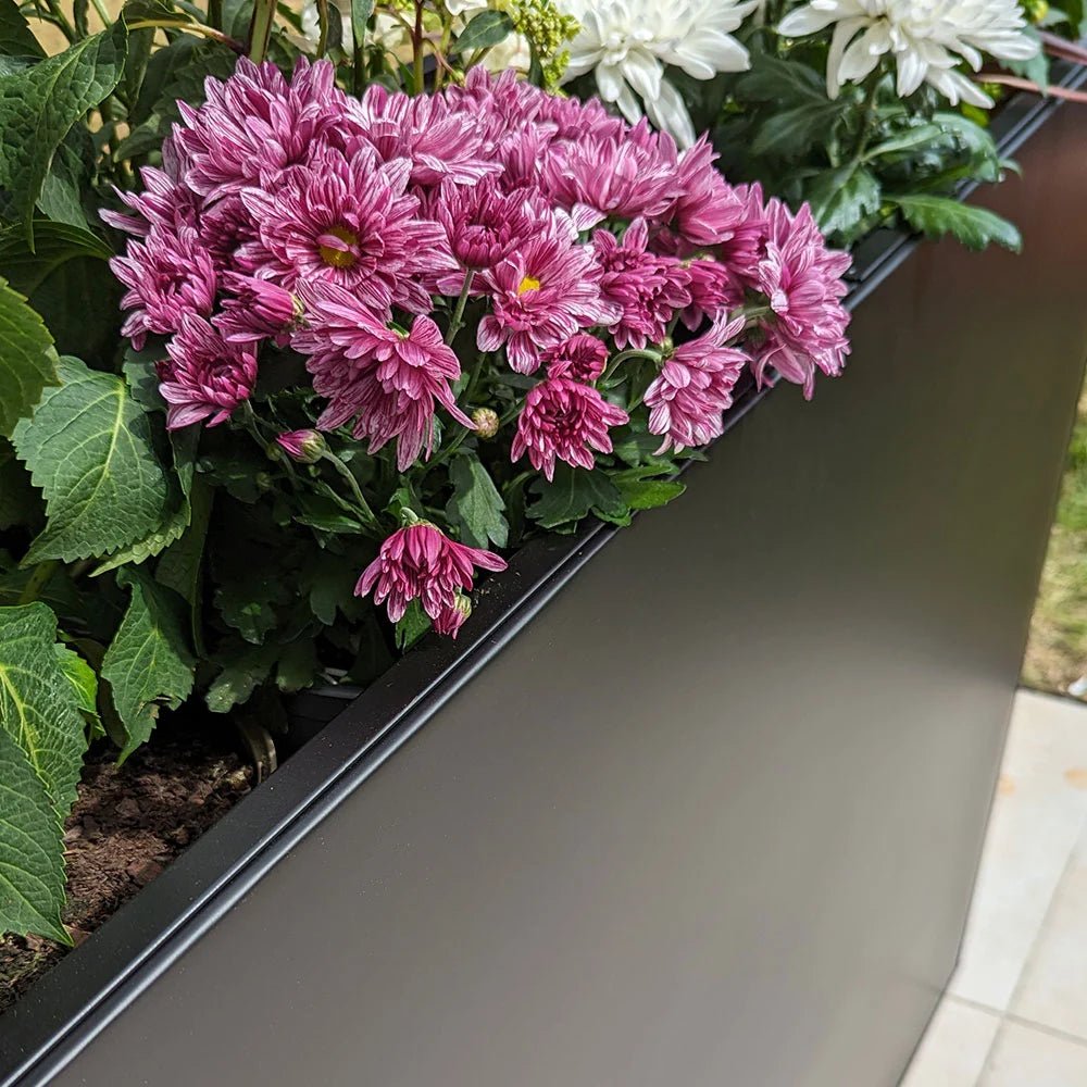 large planters garden planters metal planters woven wood