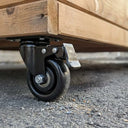 Wheels for Planters - Set of 6 - 3.94 inch Wheels - Large Wheels