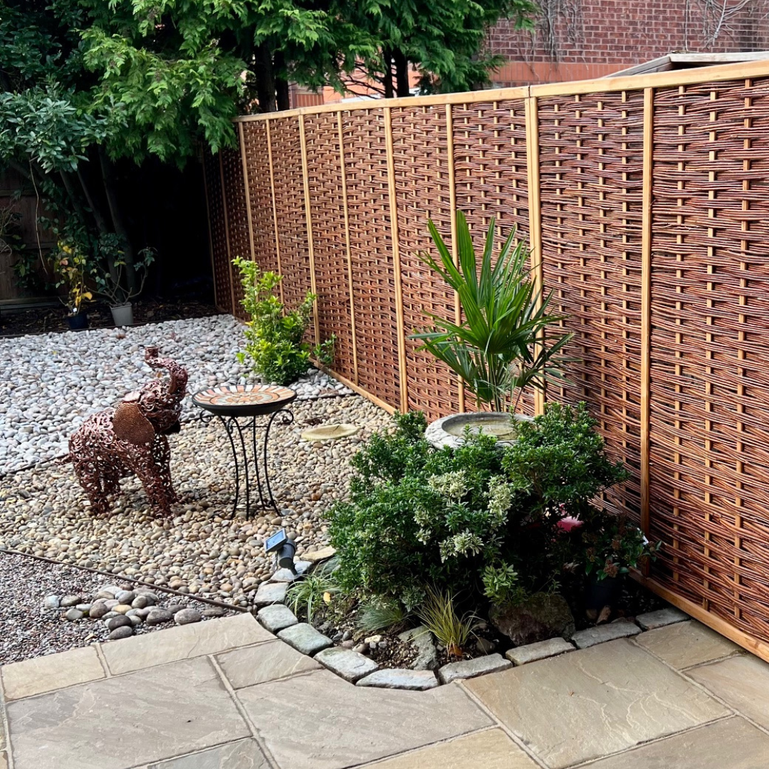 Framed Willow Fencing Hurdles