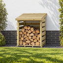 Pent Log Store #96cm(L) x 82(W) x 126(H)