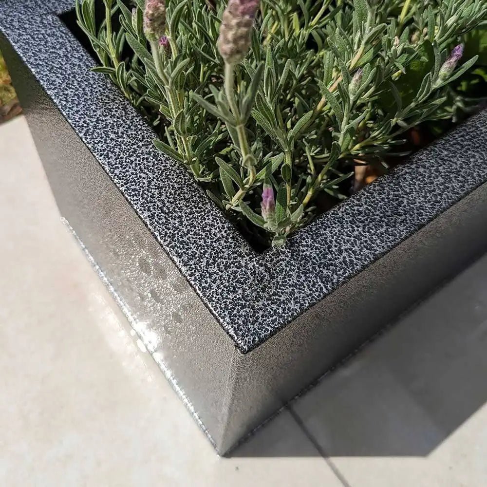 Tranquility in every corner with large garden planters.