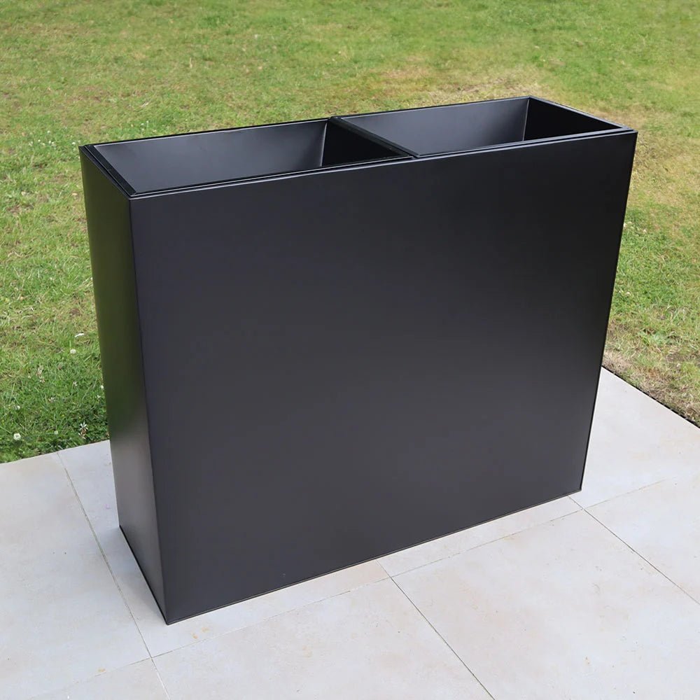 long planters planters large planters woven wood