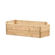 Premium Extended Hexagon Wood Raised Bed