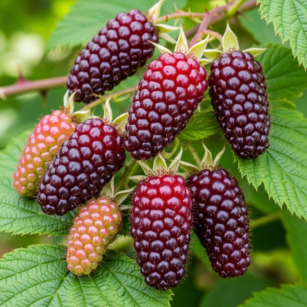 3 Thornless Loganberry Plants | 9cm Pots