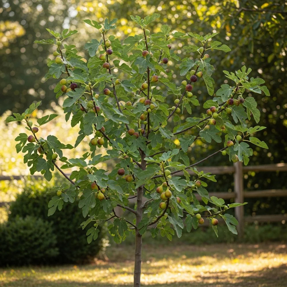 30cm 'Madeleine Des Deux Saisons' Fig Tree | 3L Pot