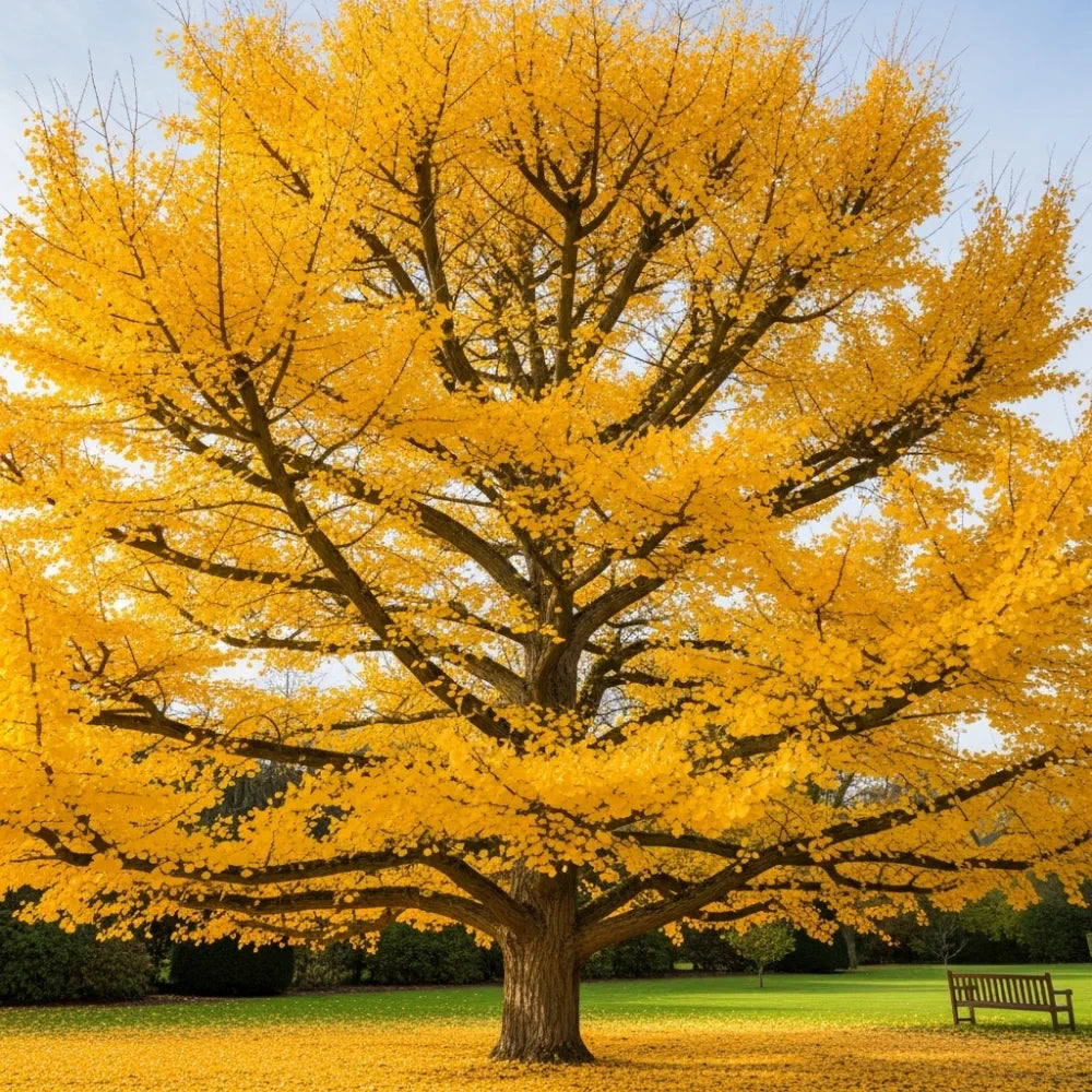 11ft Half-Standard Ginkgo Biloba Tree | 6/8cm Girth | Grown in 20L Airpot