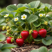 3x Mara Des Bois Strawberry Plants | 9cm Pots