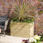Marberry Tall Rectangular Planter
