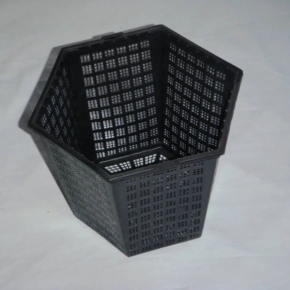 18 × 18 cm 3 Litre Hexagonal Aquatic Planting Basket