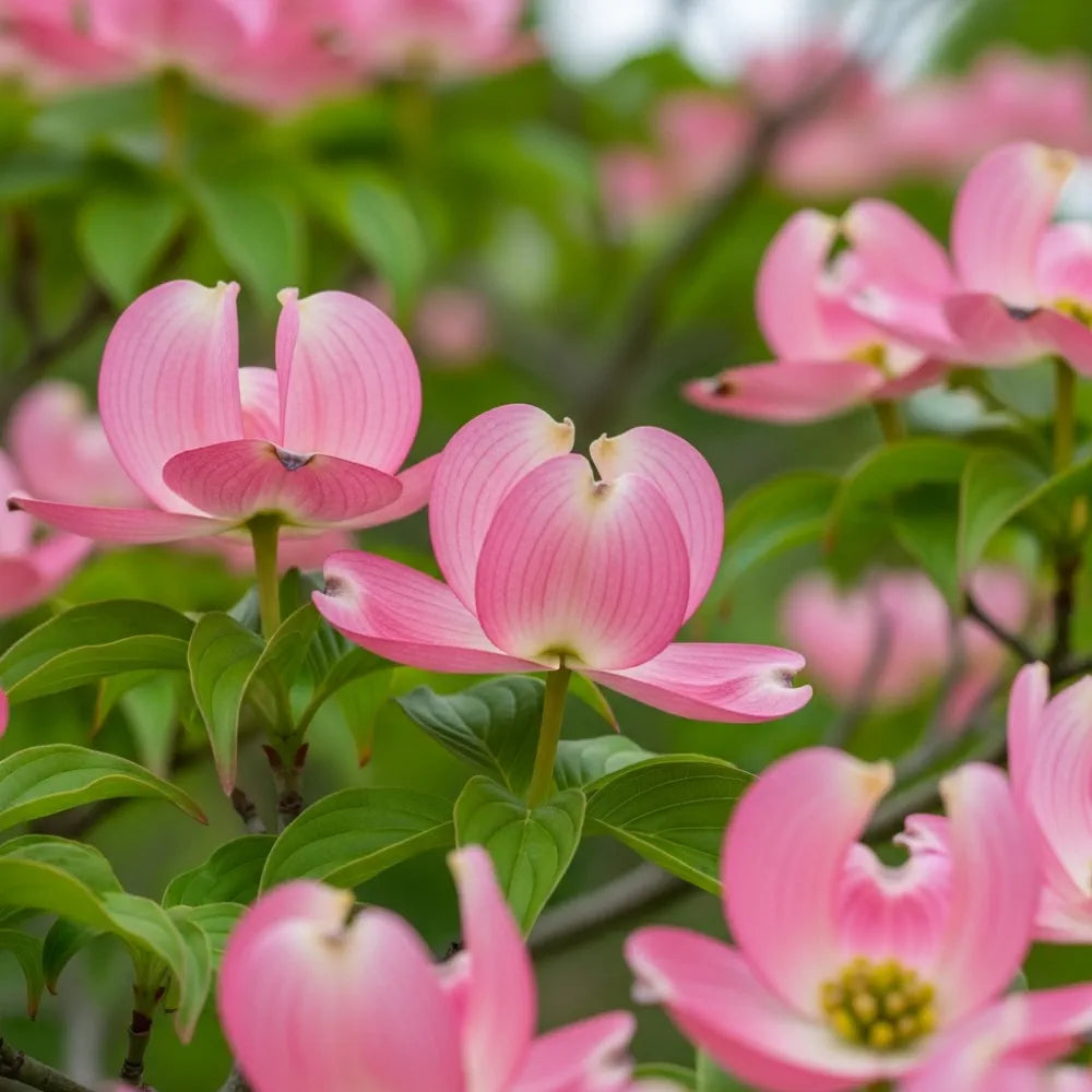 4ft 'Miss Satomi' Japanese Dogwood Tree | Cornus kousa | 4.5L Pot