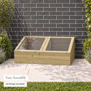 Large Timber Cold Frame #109cm(L) x 63(W) x 36(H)