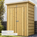 Tall Garden Store #Pressure Treated / Pent