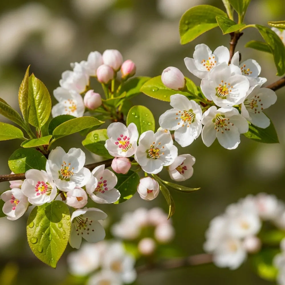 9ft Ornamental Pear Tree | Pyrus Chanticleer | Half Standard Bare Root | 6/8cm Girth Trunk
