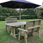 outdoor dining table wooden dining set woven wood