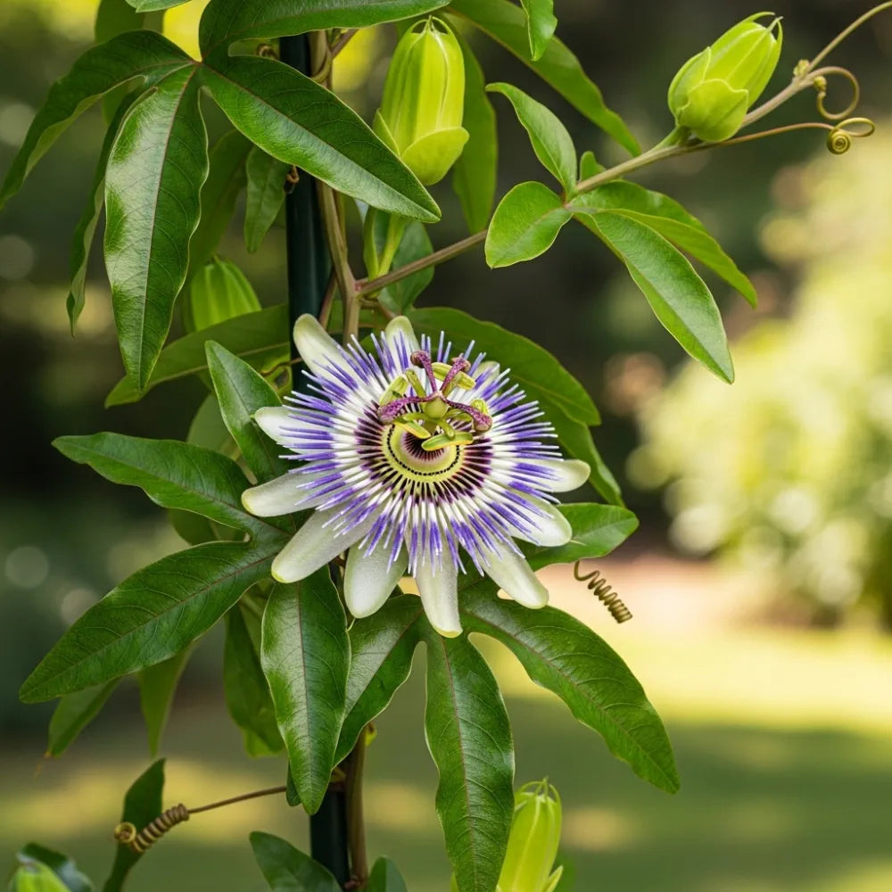 3ft Purple Passion Flower | Passiflora 'Lavender Lady' | 3L Pot