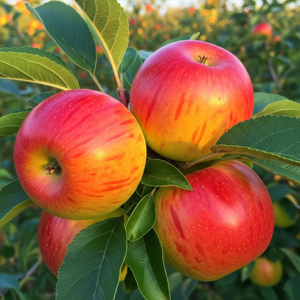 Patio 'Discovery' Apple Tree | 3ft | Bare Root – Woven Wood