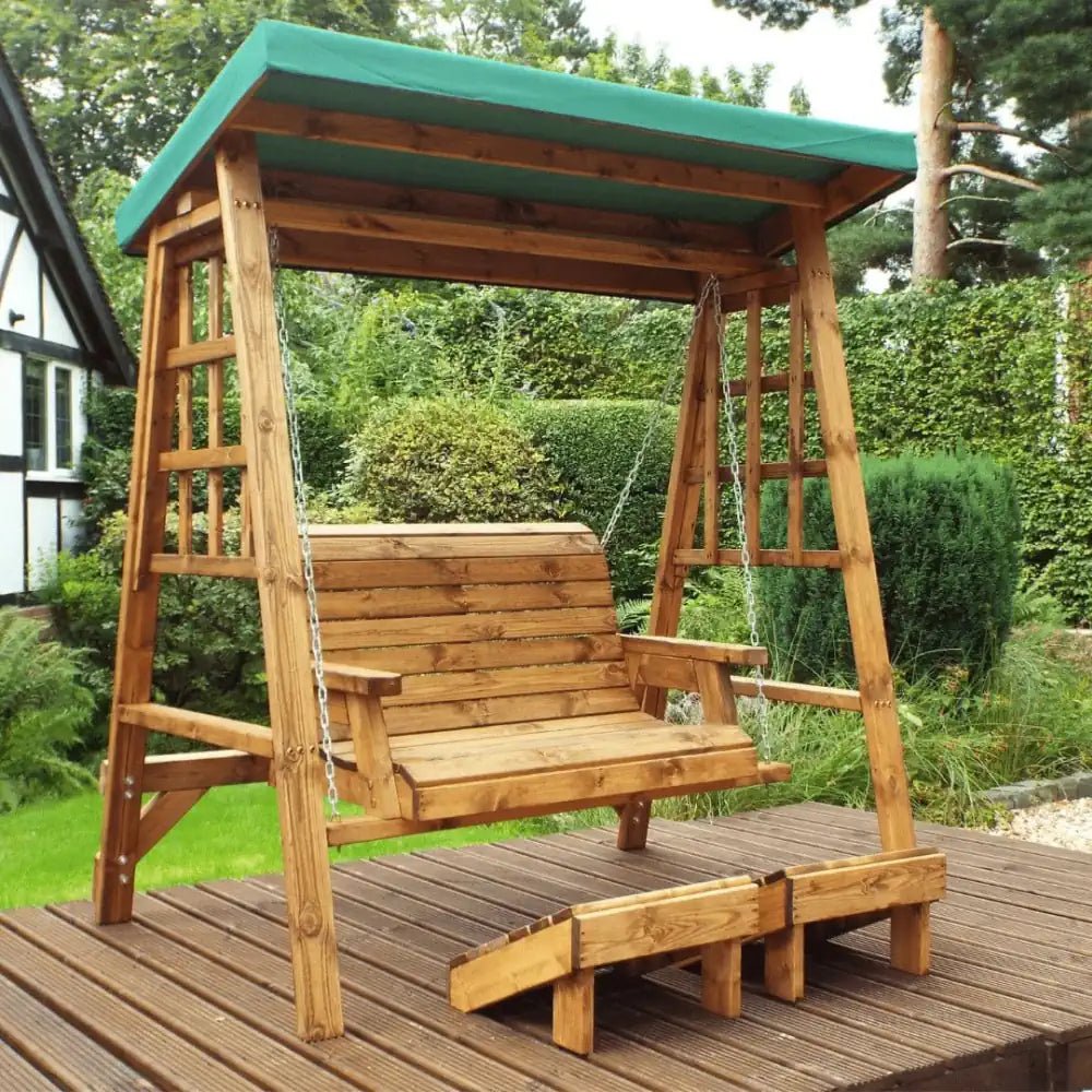Enhance your patio with this elegant patio set, including a swing seat and chairs made of weather-resistant materials.