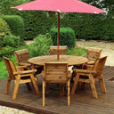 Teak Patio Set for All-Weather Enjoyment
