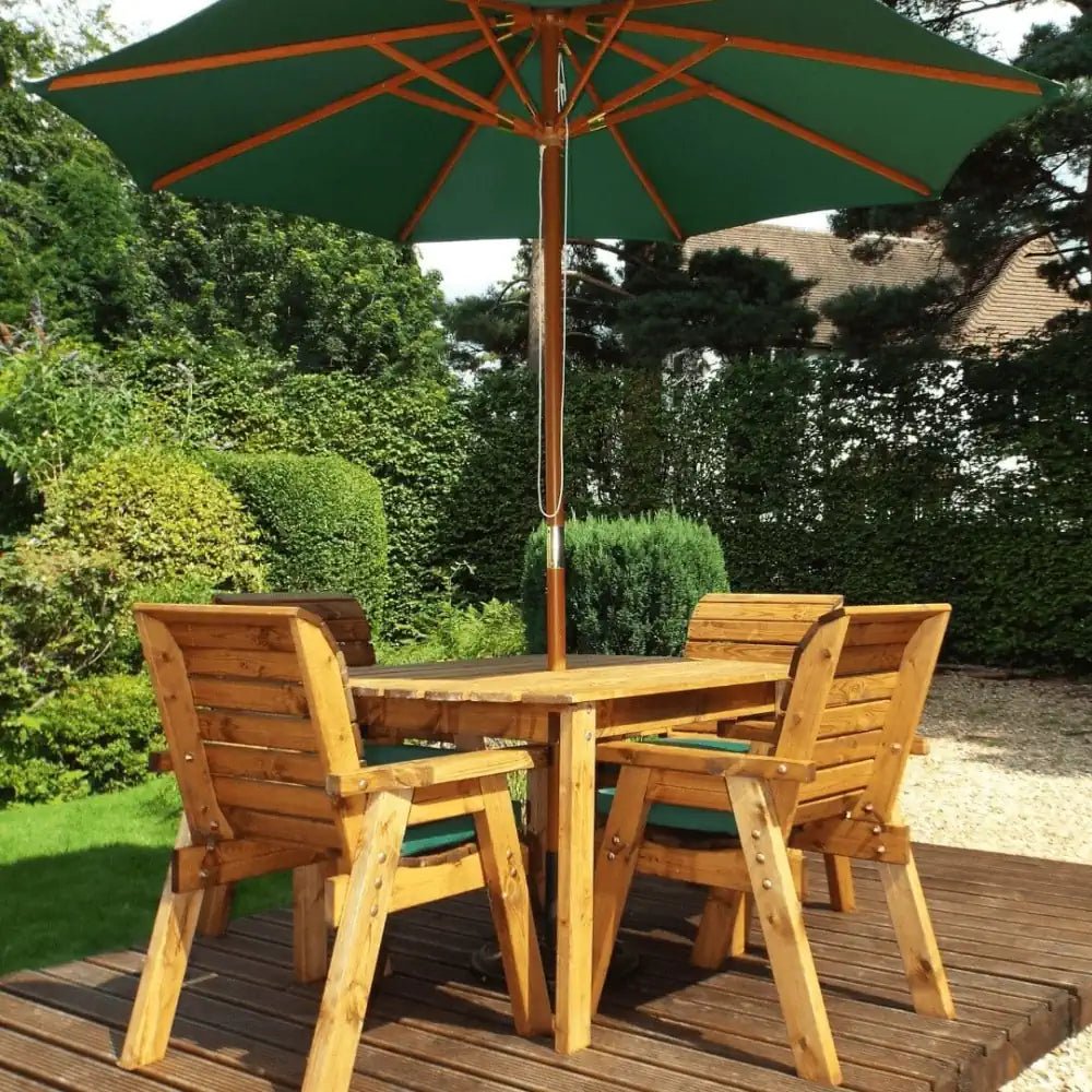 Create a charming bistro atmosphere with a rustic Wooden Furniture Patio Bistro Set, perfect for intimate breakfasts or afternoon tea.