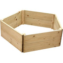 Premium Pentagon Wood Raised Bed