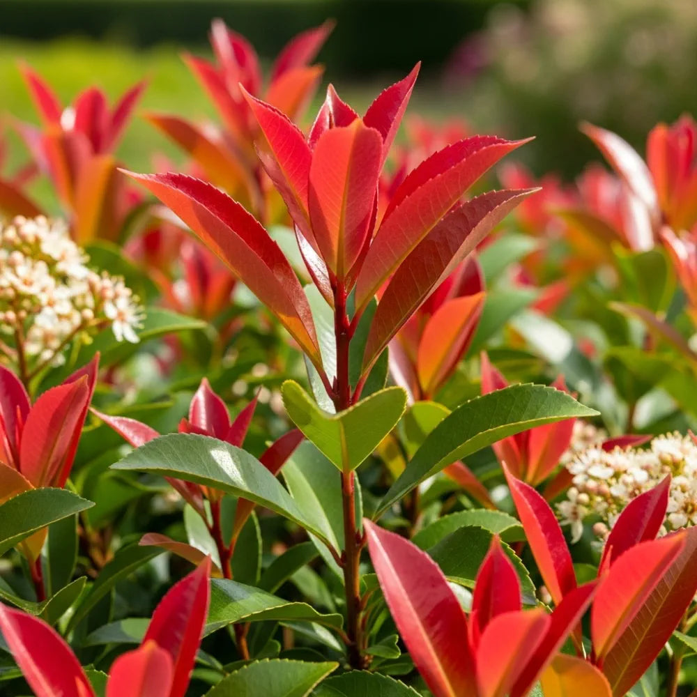 Two Photinia 'Red Robin' Patio Trees (3ft) – Woven Wood