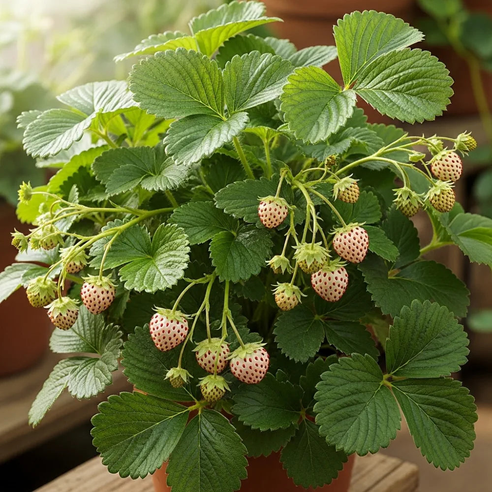 5x 'Pineberry' Strawberry Plant | Bare Root