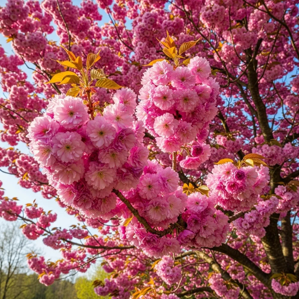 12ft Standard 'Pink Perfection' Cherry Blossom Tree | 8/10cm Girth | Grown in 40L Airpot