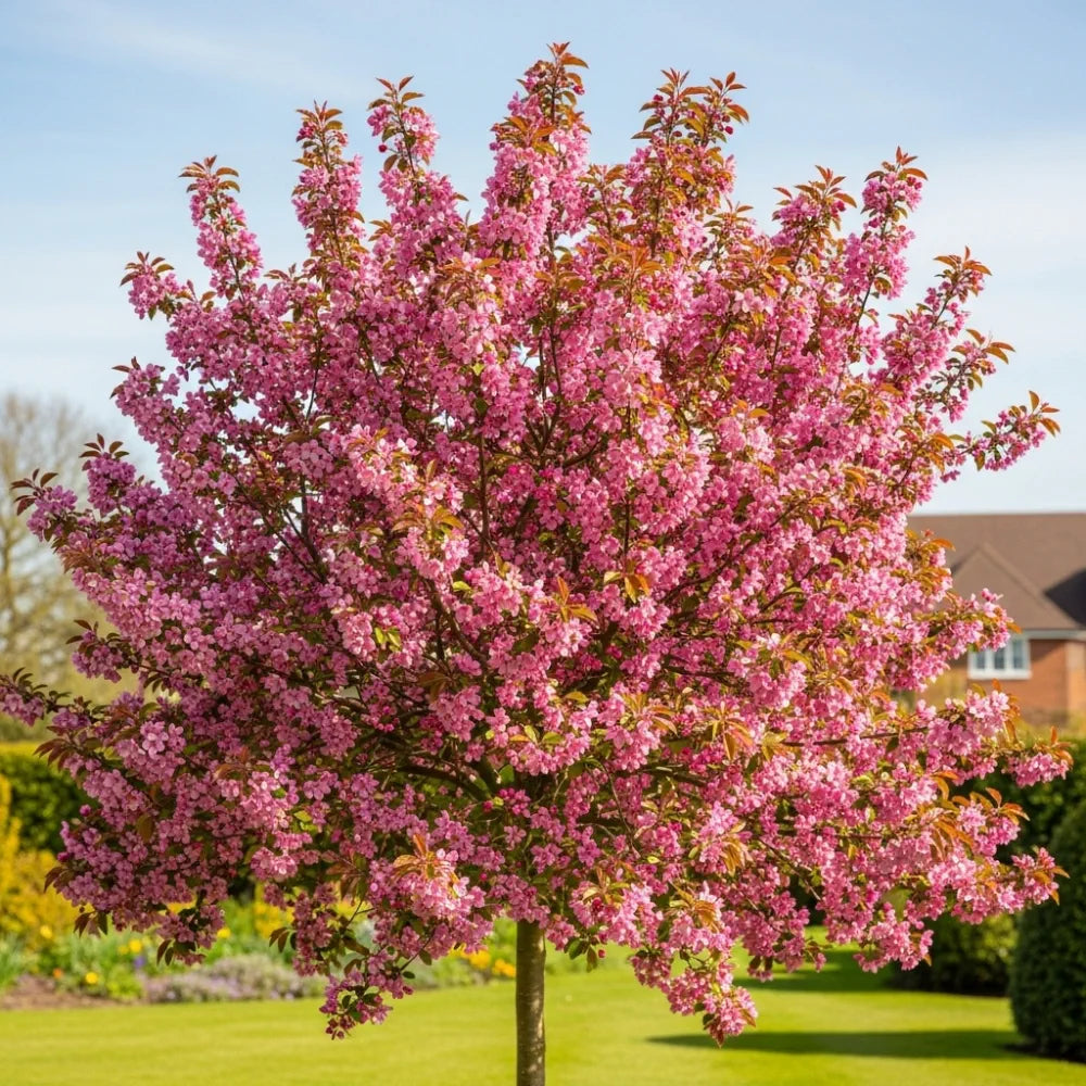 5ft Pink Perfection' Crabapple Tree | 9L Pot | 2 Years Old